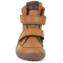 Stivali invernali per bambini Froddo Barefoot Tex Winter Cognac