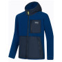 Felpa da bambino Regatta Munro Hybrid Jacket AviBlueNavy