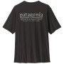 Maglietta da uomo Patagonia Men's Capilene Cool Daily Shirt - Hut Tripper nero Black