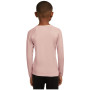 Maglietta sportiva per bambini Icebreaker K 200 Oasis LS Crewe Pink Quartz