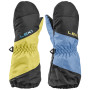 Guanti da sci per bambini Leki Little Swtch Zero Mitt Long black-light blue blu/giallo black-light blue-light yellow