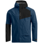Giacca da uomo Ortovox Seceda 3L Jacket M blu scuro Deep Ocean