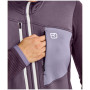 Felpa tecnica da donna Ortovox Fleece Grid Jacket W