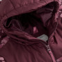 Giacca invernale per bambini Regatta Lofthouse Fig/Violet Leopard