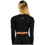 Top da donna Nebbia Seamless Long Sleeve Crop Top Power