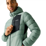 Giacca ibrida da uomo Regatta Hooded Leedre Hybrid