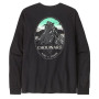 Maglietta da uomo Patagonia M's L/S Chouinard Crest Responsibili-Tee