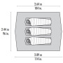 Tenda ultraleggera MSR Thru-Hiker 70 Wing V2