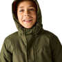 Giacca invernale per bambini Regatta Hillain Warm Lined Dark Khaki