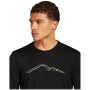 Maglietta funzionale da uomo Icebreaker Men Merino 150 Tech Lite LS Tee Rainer Ridge