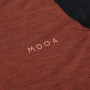 Maglietta da donna MOOA MerinoSilk Block 160 long