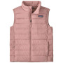 Gilet per bambini Patagonia K's Down Sweater Vest - Fuzzy Mauve rosa Fuzzy Mauve