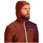 Felpa funzionale da uomo Ortovox Fleece Light Grid Hooded Jkt M