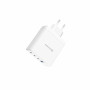 Adattatore Swissten GaN 2X USB-C 100W + 1X USB-C 20W + 1X USB-A 30W
