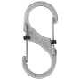 Moschettone ausiliario Nite Ize S-Biner SlideLock #4 argento