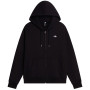 Felpa da uomo The North Face Essential Simple Dome Rlx Full Zip nero TNF BLACK
