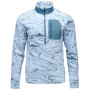 Felpa da uomo Black Diamond Rift HZ Fleece Jacket azzurro Relief-Fog Blue-Midnight Blue