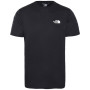 Maglietta funzionale da uomo The North Face Reaxion Red Box Tee nero TNF BLACK/TNF WHITE
