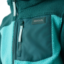 Felpa sportiva per bambini Regatta Junior Frankie Warm Fleece Mediterranea/Turquoise