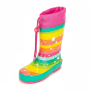 Stivali da pioggia per bambini Pidilidi Rainbow