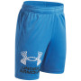 Pantaloncini per bambini Under Armour UA Tech Logo Shorts Aegean Blue
