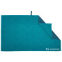 Asciugamano ad asciugatura rapida LifeVenture Printed SoftFibre Trek Towel turchese GeometricTeal