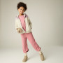 Felpa da bambino Regatta Myla Hybrid Jacket PowLilVan