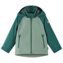 Giacca impermeabile per bambini Reima Sulkava Stone Green verde Stone Green