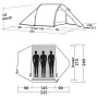 Tenda da trekking Easy Camp Vega 300 Compact