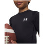 Maglietta sportiva per bambini Under Armour UA HG Armour SS Black