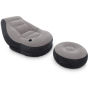 Sedia gonfiabile Intex Ultra Lounge grigio chiaro grey