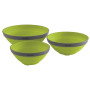 Set di ciotole Outwell Collaps Bowl Set verde LimeGreen