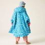Cappotto antipioggia Regatta Junior Waterproof Changing Robe SBluFlPiLem