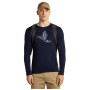 Maglietta funzionale da uomo Icebreaker Men Merino 200 Oasis LS Crewe SkiingYeti