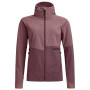 Giacca softshell da donna Ortovox Venet Softshell Hooded Jacket rosa-viola. Dusk Rose