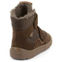 Stivali invernali per bambini Froddo Barefoot Tex Winter Dark Brown