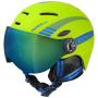 Dimensioni del casco: 53-55 cm / Colore: giallo/blu