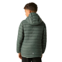 Giacca invernale per bambini Regatta Junior Hooded Marizion Dark Forrest Green