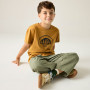 Maglietta da bambino Regatta Bosley Wood Brown