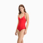 Costume da bagno da donna Puma V-neck Padded Swimsuit