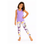 Leggings per bambini Wouki Kyugi Festive Lila