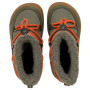 Stivali invernali per bambini Viking Outdoor Footwear Birch Barefoot Warm WP Pull-on Olive