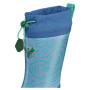 Stivali da pioggia per bambini Affenzahn Rainboot Vegan Puddly Bird of Paradise