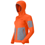 Felpa tecnica da donna Norrona falketind warm2 stretch Hood