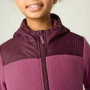 Felpa da bambino Regatta Myla Hybrid Jacket Fig/Violet
