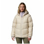 Giacca invernale da donna Columbia Cloudview Down Hooded Jacket beige Dark Stone