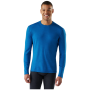 Maglietta funzionale da uomo Smartwool M Classic Thermal Merino Base Layer Crew blu NIVAL BLUE