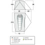 Tenda ultraleggera Force Ten Radon UL 1