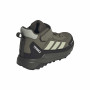 Scarpe da bambino Adidas Terrex Anylander Mid Climaproof Green
