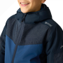 Giacca invernale per bambini Regatta Illuma Reflective Jacket Navy/Aviator Blue